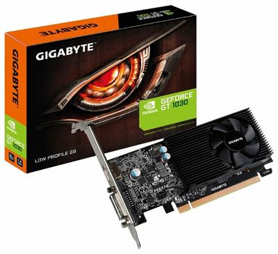 Gigabyte GeForce GT 1030 1252MHz PCI-E 3.0 2048MB 6008MHz 64 bit DVI HDMI HDCP Düşük Profil