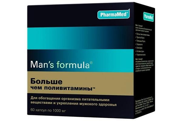 Erkek formülü vitaminlerden daha fazlasıdır