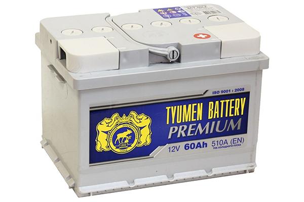 Tyumen baterija Premium 60 A / h 510A