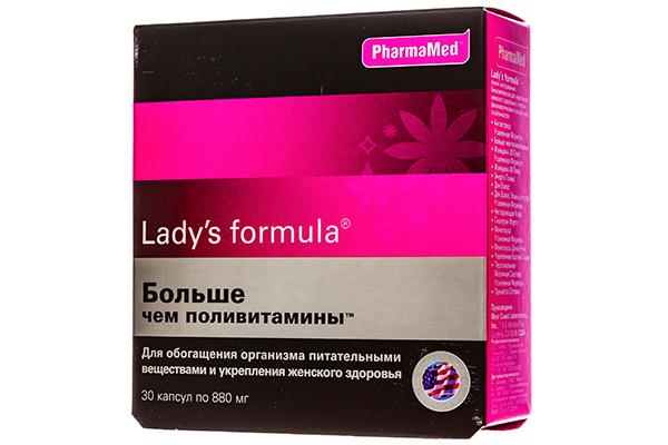 Ladys formülü Bir multivitaminden daha fazlası